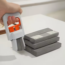 Mini Mop Automático - Aperte e Seque Sem Sujar as Mãos! Limpa e seca superfícies de forma rápida e eficiente.