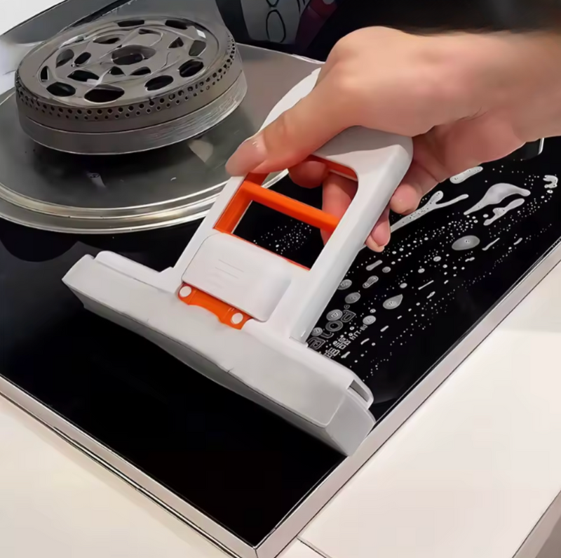 Mini Mop Automático - Aperte e Seque Sem Sujar as Mãos! Limpa e seca superfícies de forma rápida e eficiente.